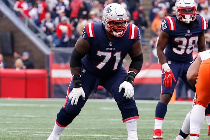 New England Patriots OL Michael Onwenu